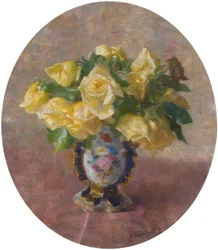 Stillleben mit Rosen
